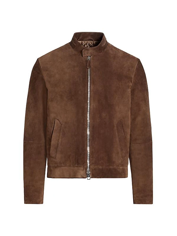 Suede Racer Jacket