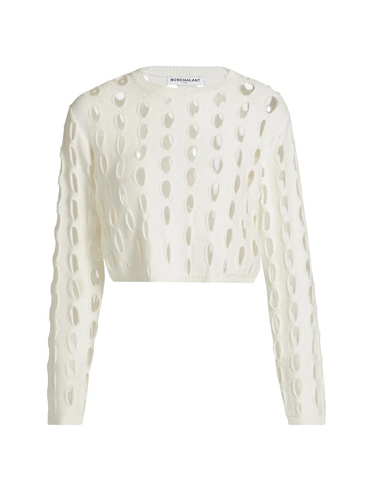 Aria Cropped Sweater