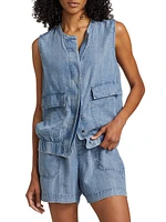 Chase Denim Vest