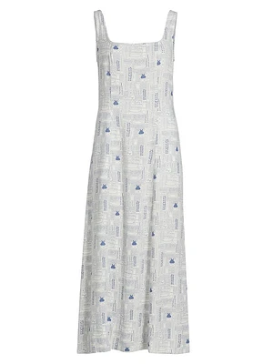 Tessa Printed Maxi Dress