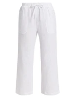 Kit Eyelet Gauze Pants