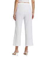 Kit Eyelet Gauze Pants