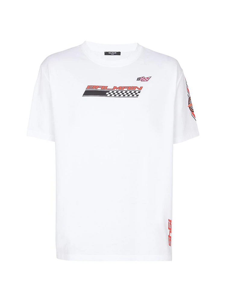 Balmain x Formula 1 Cotton T-Shirt