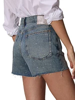 Vintage Jewel Cut-Off Shorts