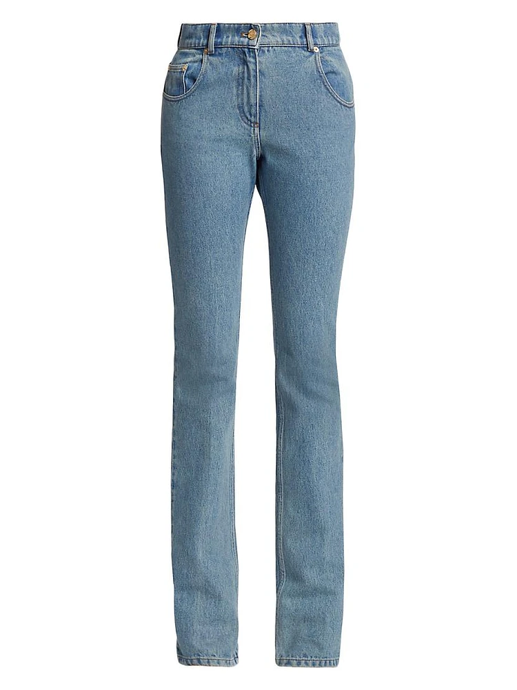 Slim Mid-Rise Jeans