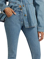 Slim Mid-Rise Jeans