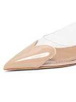 Leather Slingback Flats