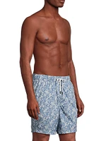 Charles 7-Inch Floral Swim Trunks