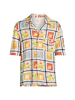 Vacation Printed Short-Sleeve Shirt