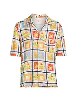 Vacation Printed Short-Sleeve Shirt