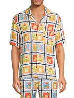 Vacation Printed Short-Sleeve Shirt