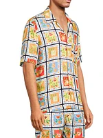 Vacation Printed Short-Sleeve Shirt