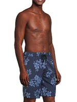 Charles 7-Inch Floral Swim Trunks