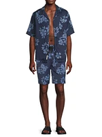 Charles 7-Inch Floral Swim Trunks