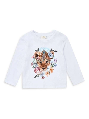 Baby Girl's, Little Girl's & Girl's Cub Graphic Long-Sleeve T-Shirt