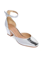 Remy Metallic Mary Jane Heels