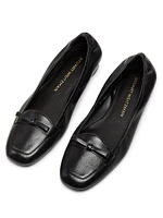 Tully Lacquered Leather Loafers