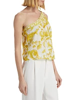 Florence Filigree One-Shoulder Top