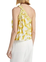 Florence Filigree One-Shoulder Top