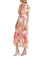 Rachel Floral Midi-Dress