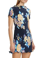 Silencio Floral Minidress