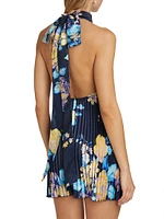 Opera Floral Sleeveless Minidress