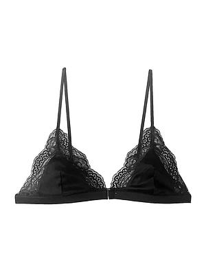 Naomi Lace Wireless Triangle Bra