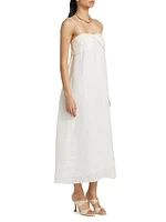 Tilney Linen Midi-Dress