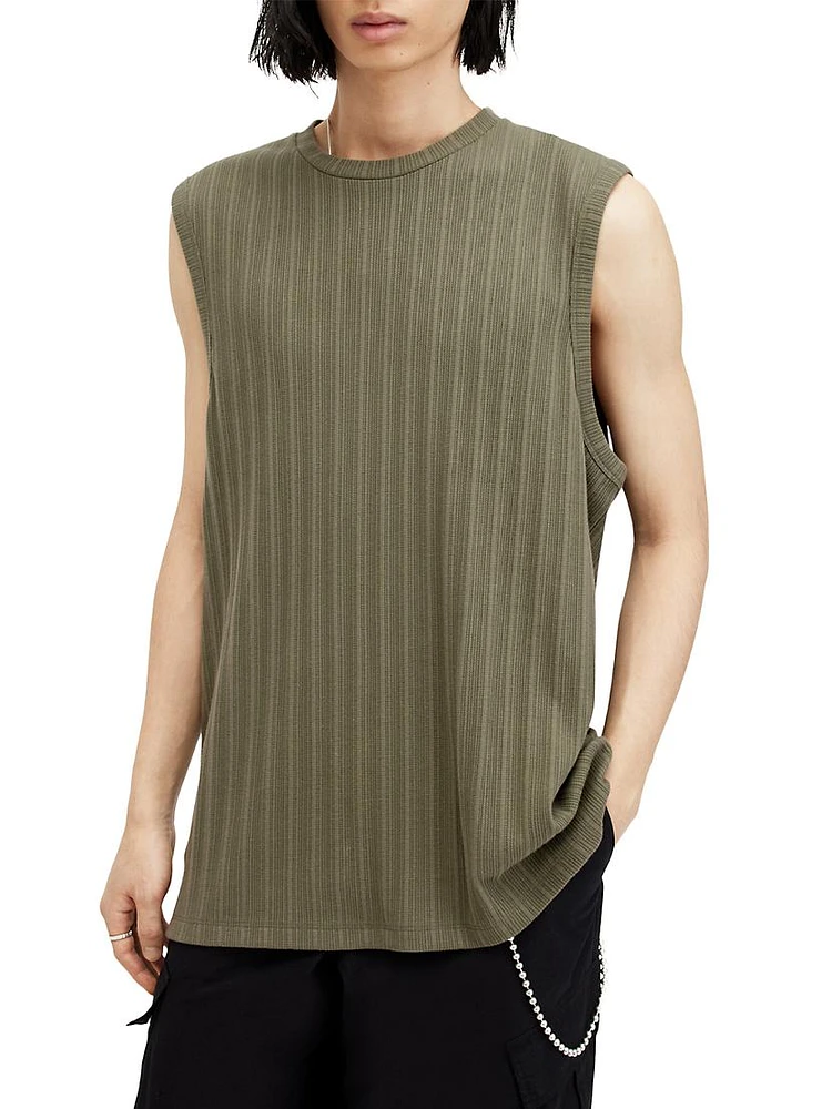 Madison Ribbed Crewneck Tank Top