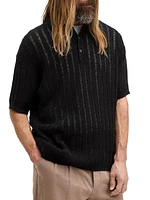 Miller Knit Polo Sweater