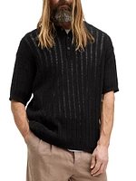 Miller Knit Polo Sweater