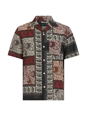 Marquee Printed Short-Sleeve Shirt