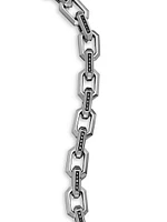 Heirloom Chain Link Bracelet Sterling Silver