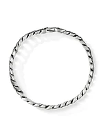 Curb Chain Bracelet Sterling Silver