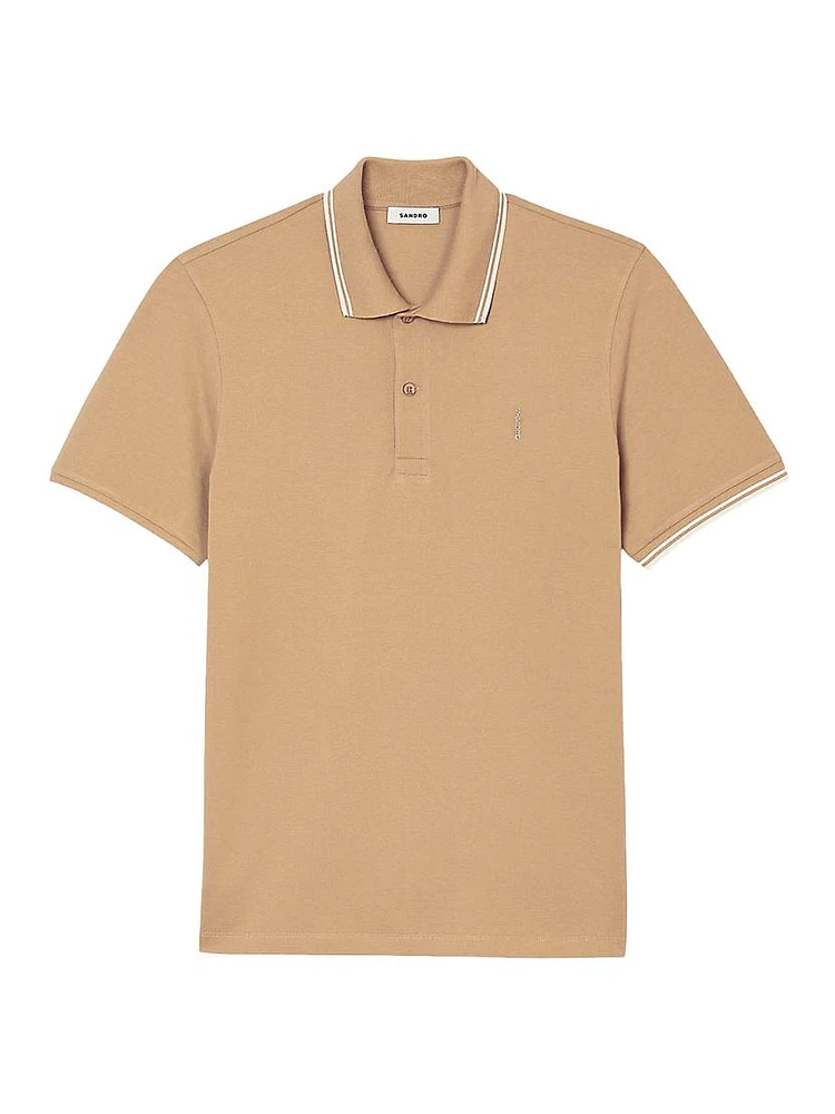 Cotton Piqué Polo Shirt