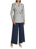 Getty Pailettes Double-Breasted Blazer