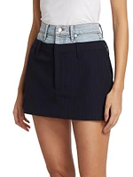 Rilee Double Waist Miniskirt