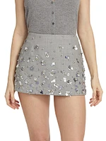 Larissa Embellished Miniskirt