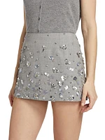 Larissa Embellished Miniskirt