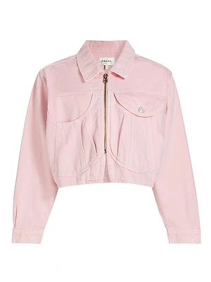 Heart Cotton Bomber Jacket