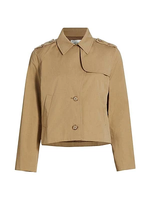 Cotton Trench Jacket