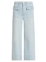 The '70s Patch Pocket Straight-Leg Jeans