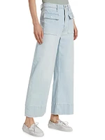 The '70s Patch Pocket Straight-Leg Jeans