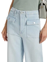 The '70s Patch Pocket Straight-Leg Jeans