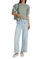 The '70s Patch Pocket Straight-Leg Jeans