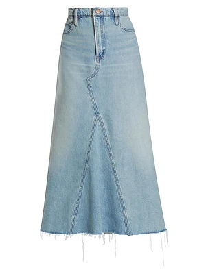 Dorothy Denim Maxi Skirt