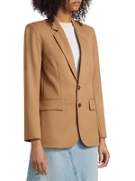 Everday Wool-Blend Blazer