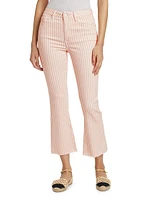 Le Crop Mini Boot Cabana Stripe Pants