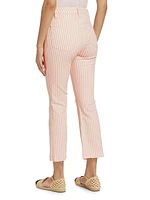 Le Crop Mini Boot Cabana Stripe Pants