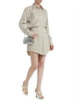 The Vera Linen-Silk Shirtdress